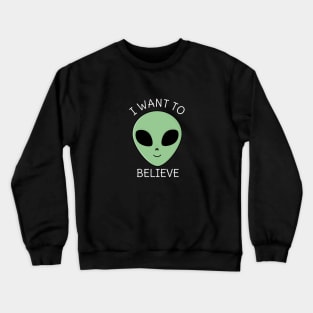 Cool Alien T-Shirt Crewneck Sweatshirt